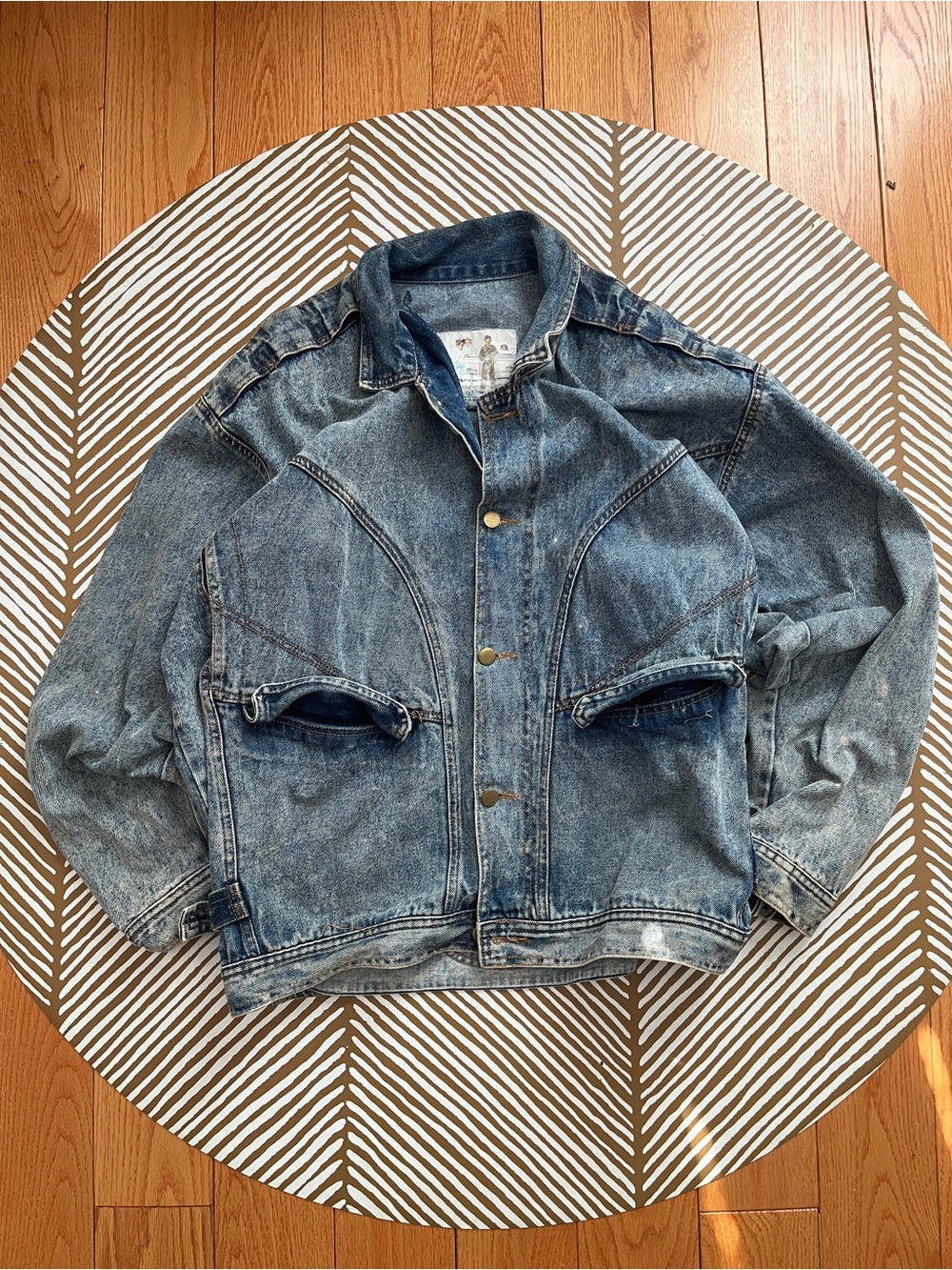 Club Soda Vintage Jean Jacket (L)